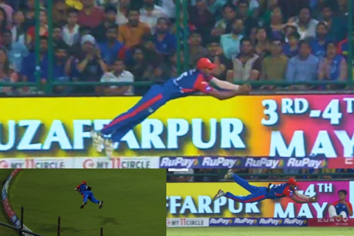 IPL 2025 का बेस्ट कैच! दुष्मंथा चमीरा बने सुपरमैन, हवा में मारा बाज सा झपट्टा, Video