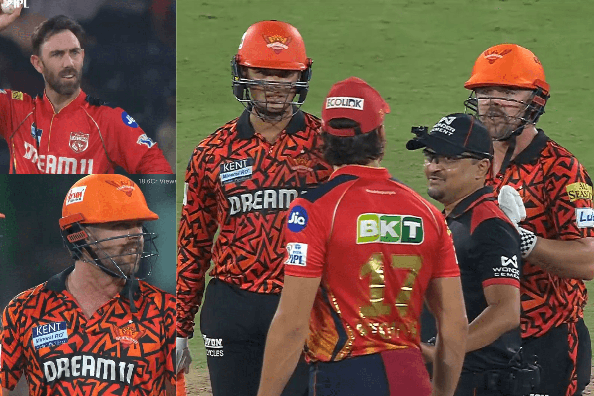 बीच मैच कंगारू फाइट! मैक्सवेल से भिड़े ट्रेविस हेड, बीच बचाव को उतरे अंपायर