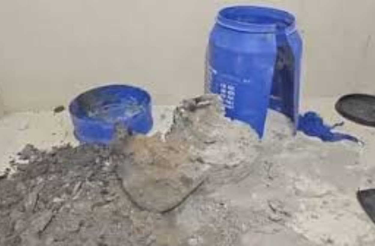 Dead Body In Blue Drum Dead Body In Blue Drum