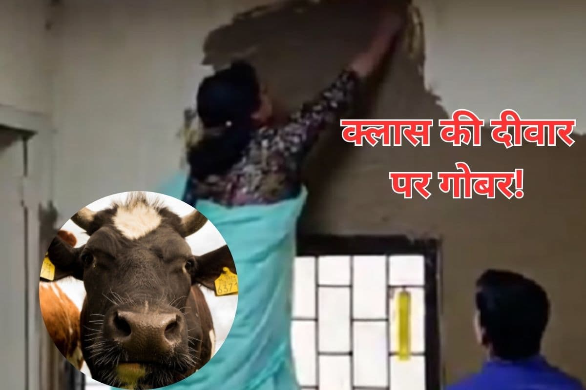 Viral Video : कॉलेज के क्लास को गोबर से लीप रही है प्रिंसिपल, वजह जानकर रह जाएंगे दंग