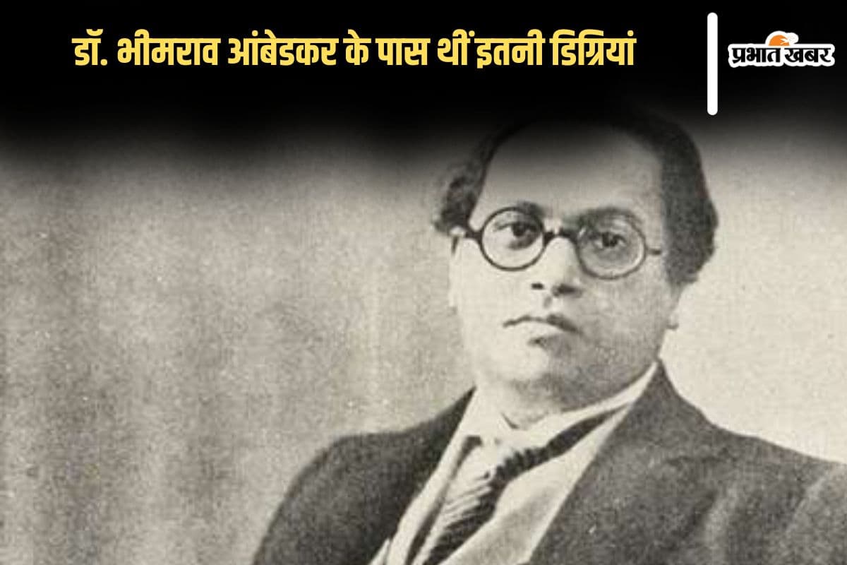 Dr. Ambedkar Education Qualification