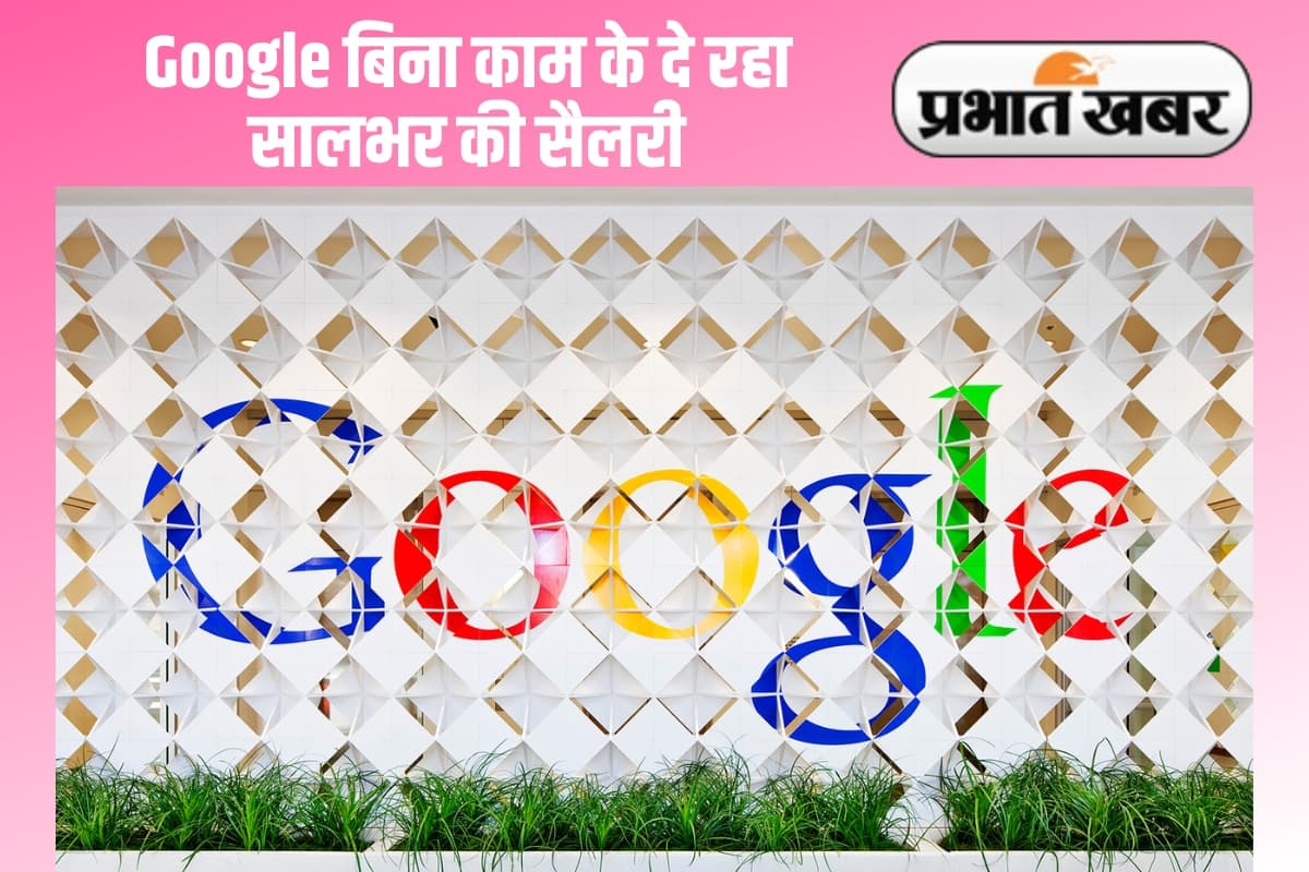 Google अपने AI कर्मचारियों को दे रहा सालभर की सैलरी, बिना काम! वजह जानकर आप भी रह जाएंगे हैरान