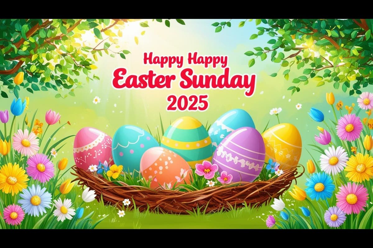 Happy Easter Sunday 2025 Quotes : ईस्टर संडे पर भेजें अपनों को ये खास कोट्स के साथ बधाईयां