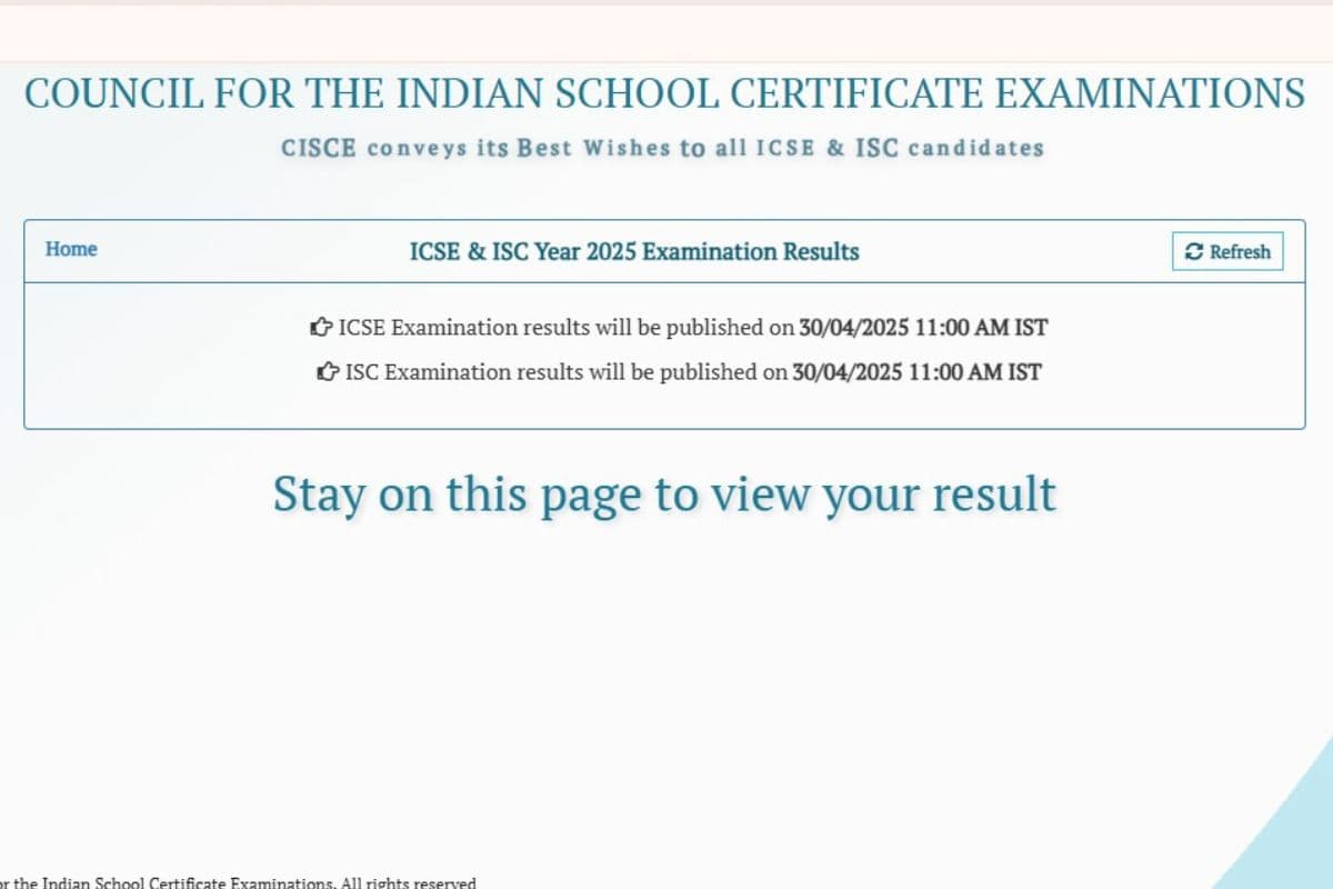 ICSE-ISC Result 2025 OUT Tomorrow: कल इतने बजे जारी होगा 10th-12th का रिजल्ट, सबसे पहले यहां करें चेक