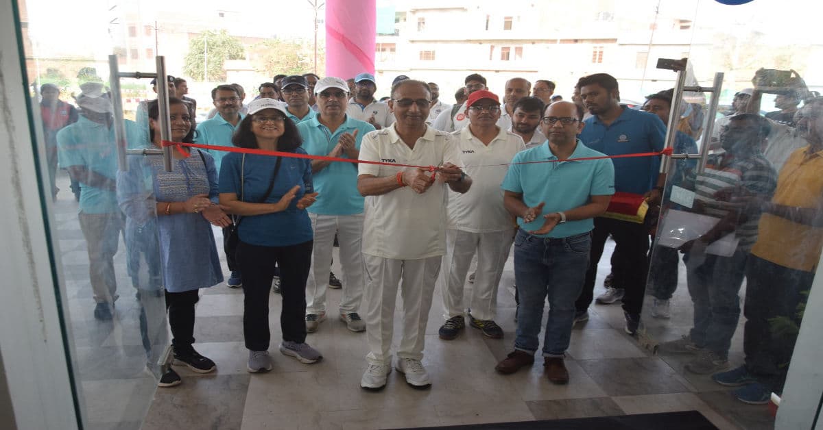 उत्तर मध्य रेलवे के रेल गांव स्टेडियम के नए पवेलियन का हुआ उद्घाटन