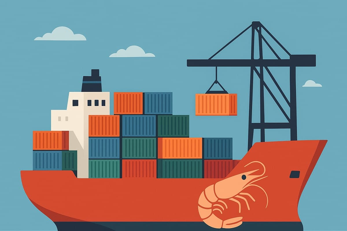 टैरिफ में रोक के बाद अमेरिका को झींगा मछली भेजेगा भारत, रवाना होंगे 2000 कंटेनर