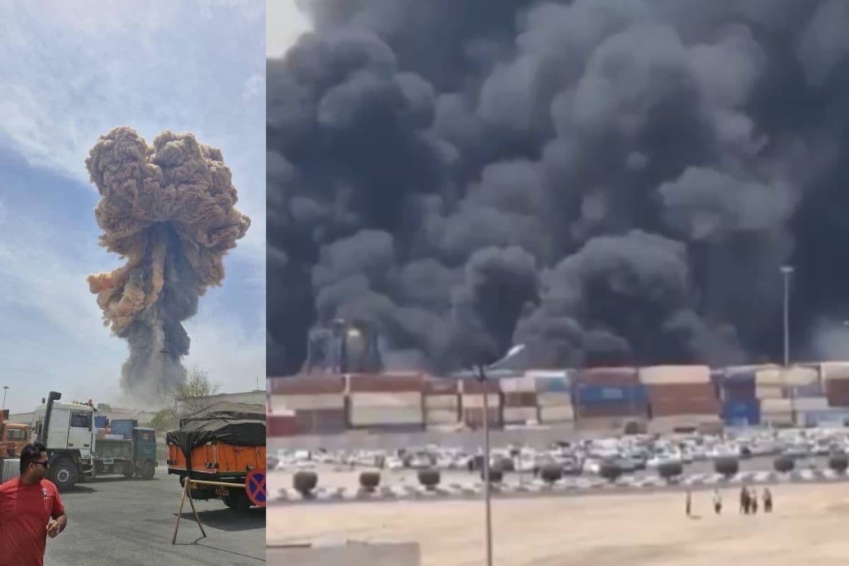 Iran Port Explosion: ईरान के बंदरगाह में भीषण विस्फोट, 516 लोग घायल, एक इमारत ढही