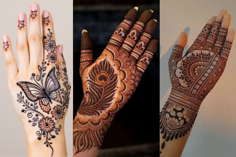 Latest AI Mehndi Design 2025: शादी में छा जाने वाले दुल्हन के लिए ...