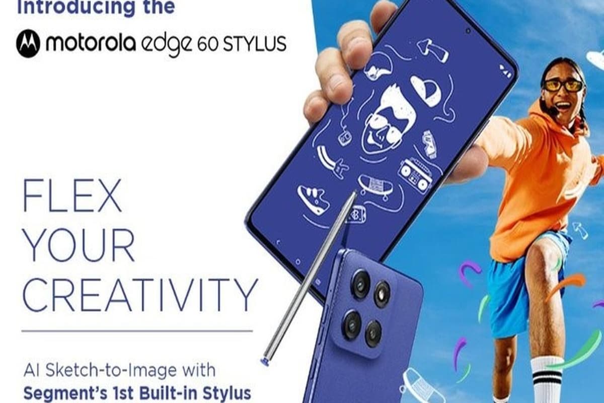 Motorola Edge 60 Stylus भारत में लॉन्च: ₹22,999 में इनबिल्ट स्टाइलस और दमदार फीचर्स