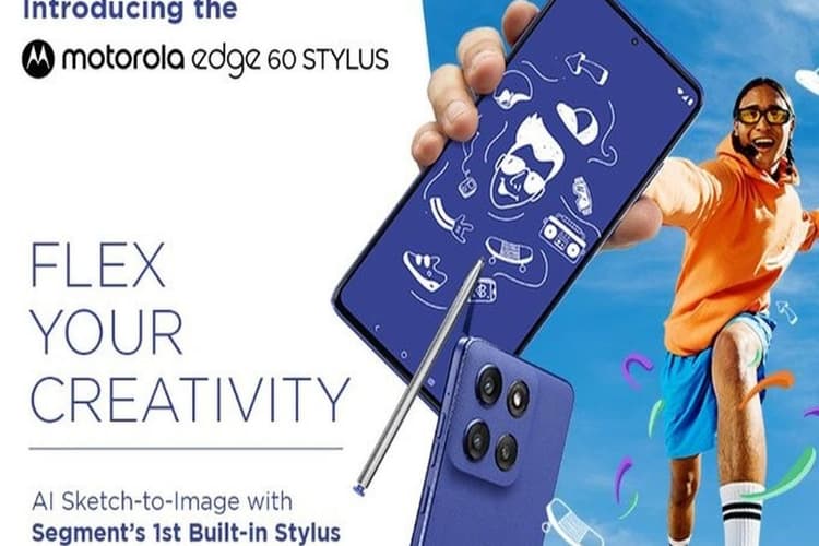 Motorola Edge 60 Stylus भारत में लॉन्च: ₹22,999 में इनबिल्ट स्टाइलस और दमदार फीचर्स