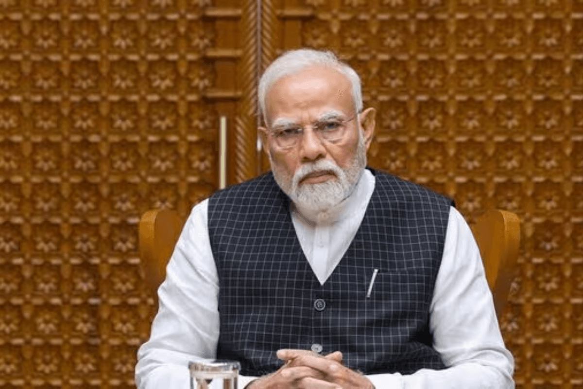 PM Modi के चेहरे पर दिखा पहलगाम आतंकी हमले का दर्द, शांत और गंभीर मुद्रा में  दिखे प्रधानमंत्री