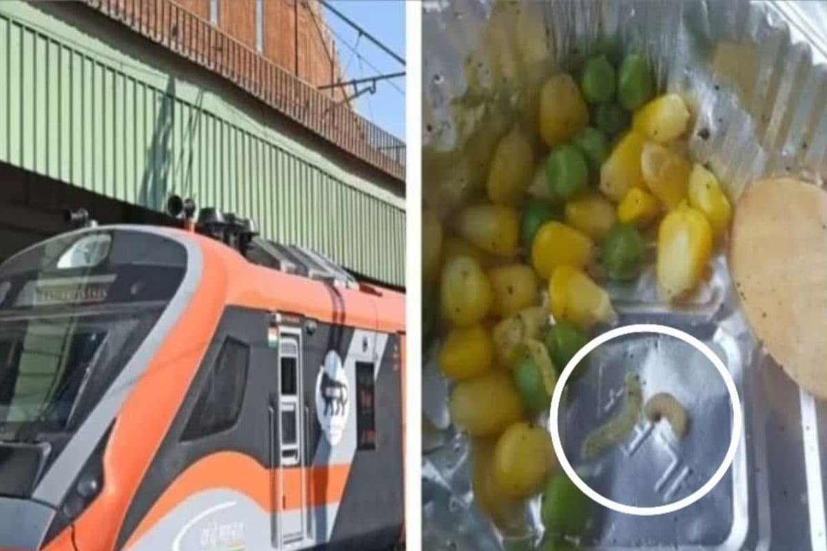 पटना-हावड़ा वंदे भारत में यात्री को नाश्ते में परोस दिया कीड़ा, मचा हड़ंकप, बड़ी लापरवाही आई सामने