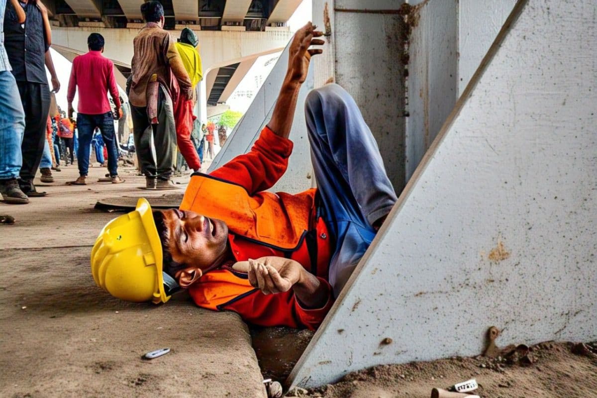 Patna: गांधी सेतु के नीचे खड़े मजदूर पर गिरा पुल का स्लैब, इलाज के दौरान हुई मौत 