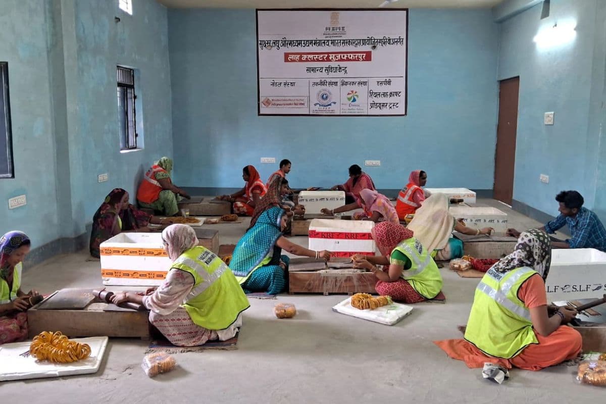 NRI को पसंद आ रही मुजफ्फरपुर की लहठी, नेपाल और अमेरिका भेजा जा रहा सकरा का लाह कलस्टर