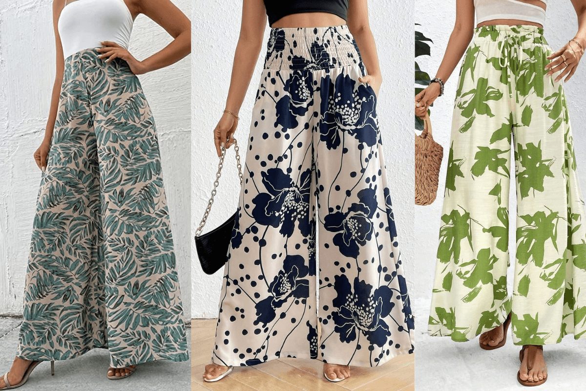 Printed Palazzo Designs Printed Palazzo Designs