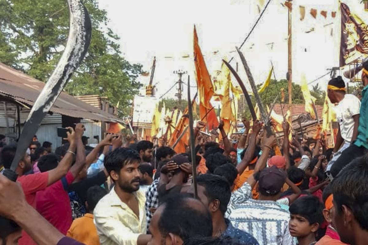 Ram Navami in West Bengal : पश्चिम बंगाल में गूंजा जय श्री राम, बीजेपी और टीएमसी आमने–सामने