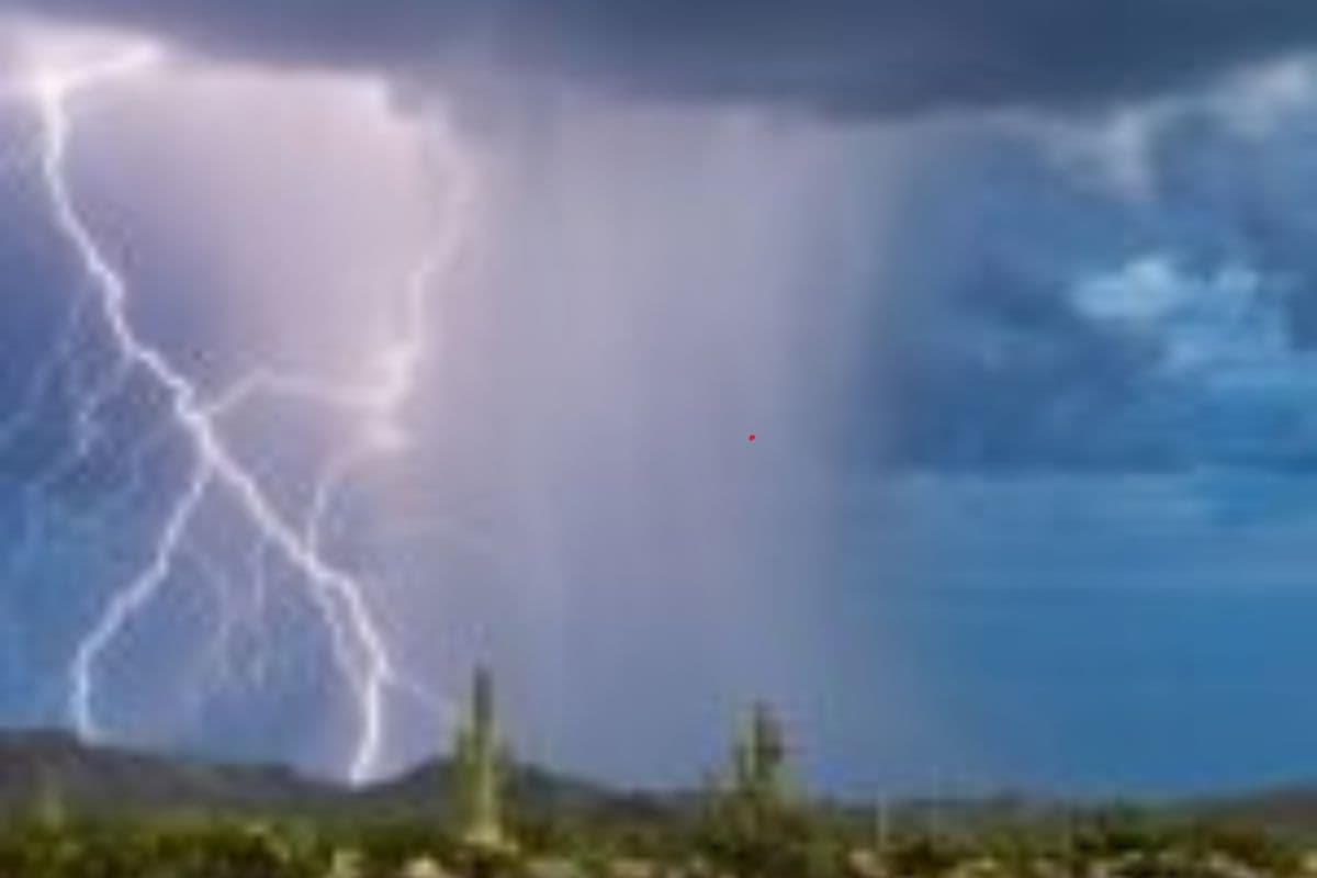 आज शाम इस इलाके में वज्रपात की संभावना, सोमवार को यहां होगी झमाझम बारिश