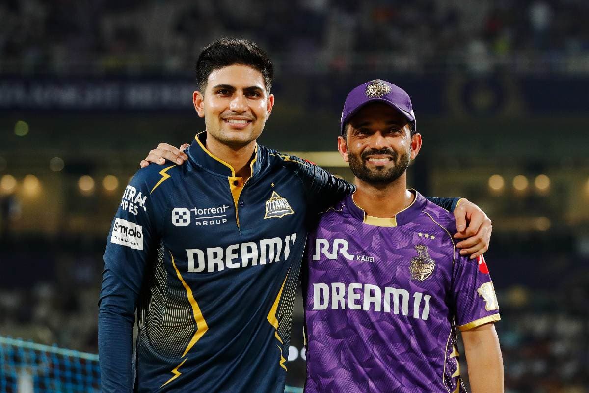 नंबर वन और डिफेंडिंग चैंपियन की भिड़ंत, KKR बनाम GT मुकाबले में रोमांच का तड़का