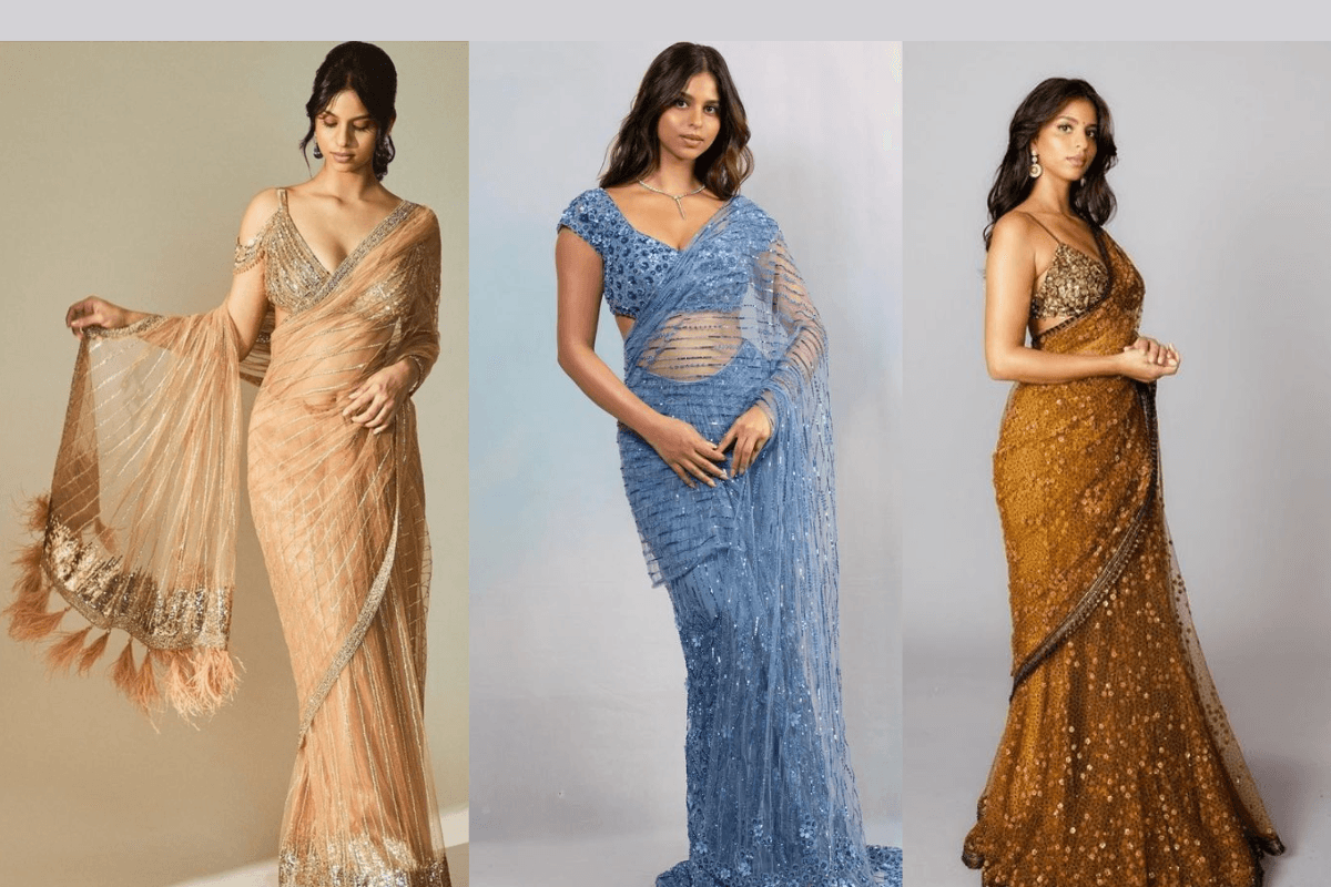 Suhana Khan Glamorous Saree Look: सुहाना खान के 5 ग्लैमरस साड़ी लुक्स जो स्लिम फिगर गर्ल्स पर लगेंगे हैं बेहद स्टनिंग