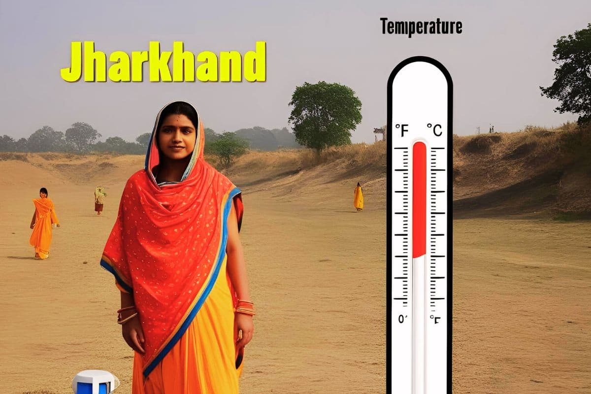 झारखंड का तापमान 41 डिग्री के करीब पहुंचा, न्यूनतम तापमान 16 डिग्री