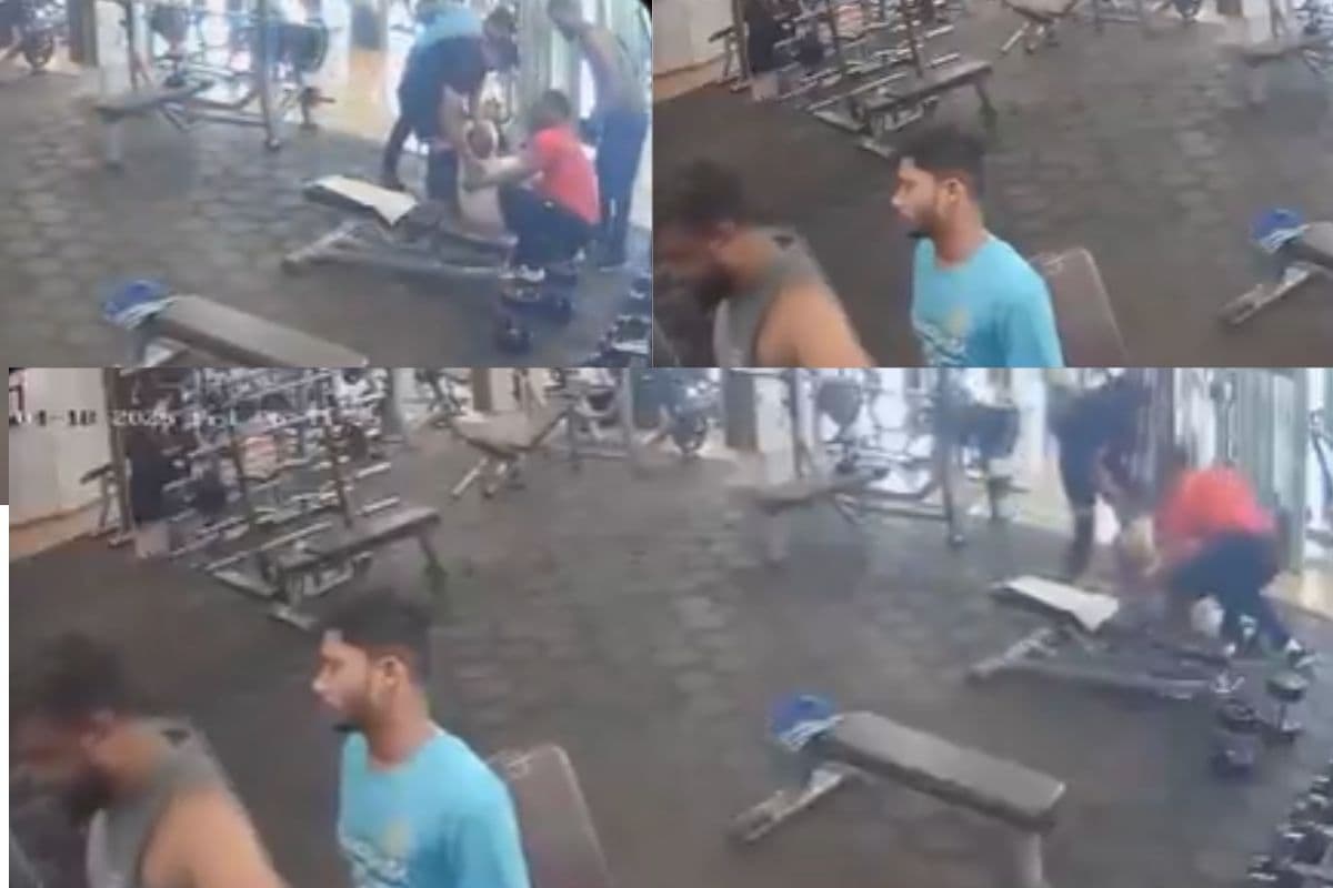 Viral Video: वर्कआउट करते-करते Gym में युवक को आया हार्ट अटैक, कैमरे में कैद हुआ आखिरी पल