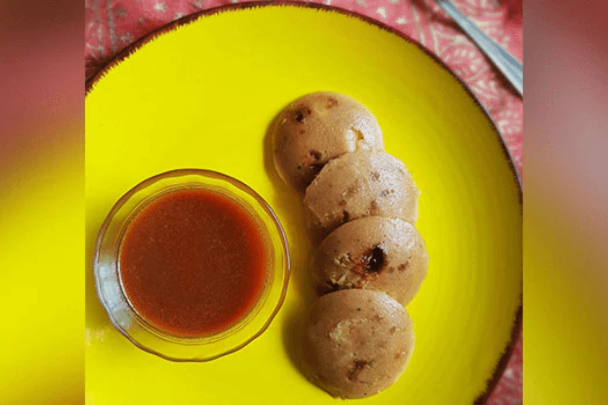 Banana Coconut Idli Recipe