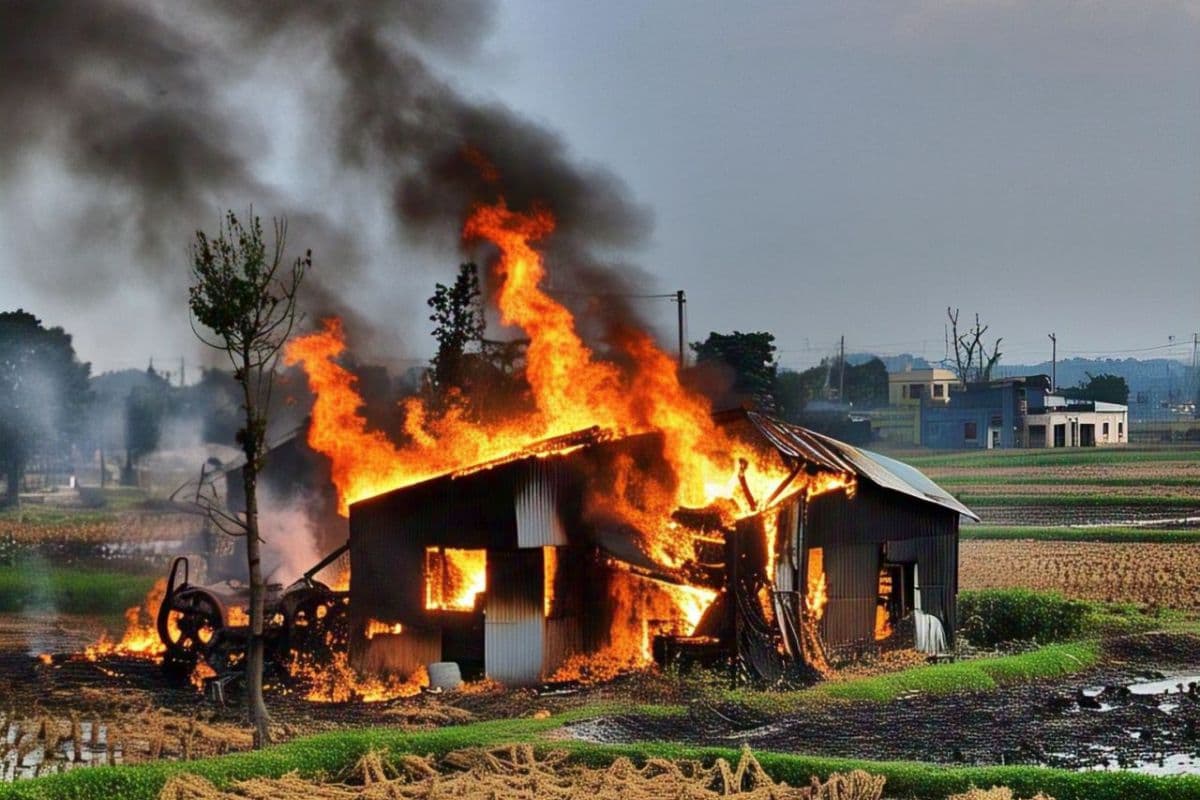 चावल मिल से निकला जहरीला धुआं, बहराइच में पांच मजदूरों की मौत