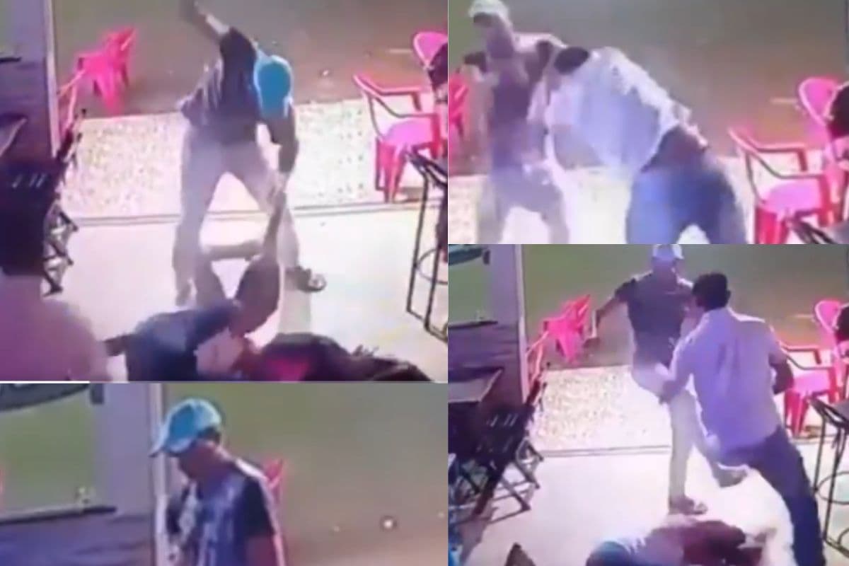 Viral Video: पत्नी को बेरहमी से मार रहा था पति, पब्लिक ने जमकर कर दी कुटाई