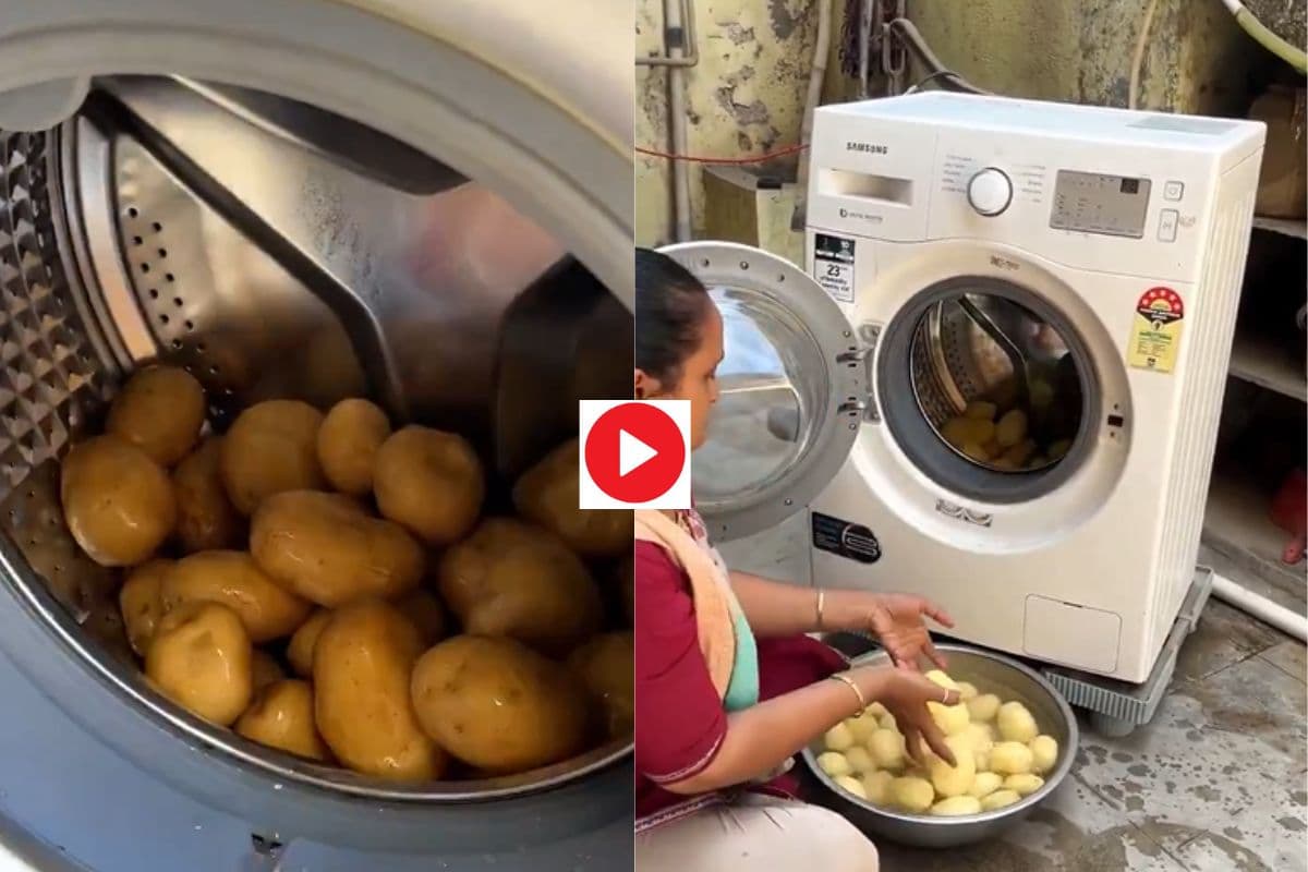 Viral Video:आलू छीलने का ऐसा देसी जुगाड़ नहीं देखा होगा, खिल जाएगा दिल, वायरल हो रहा वीडियो