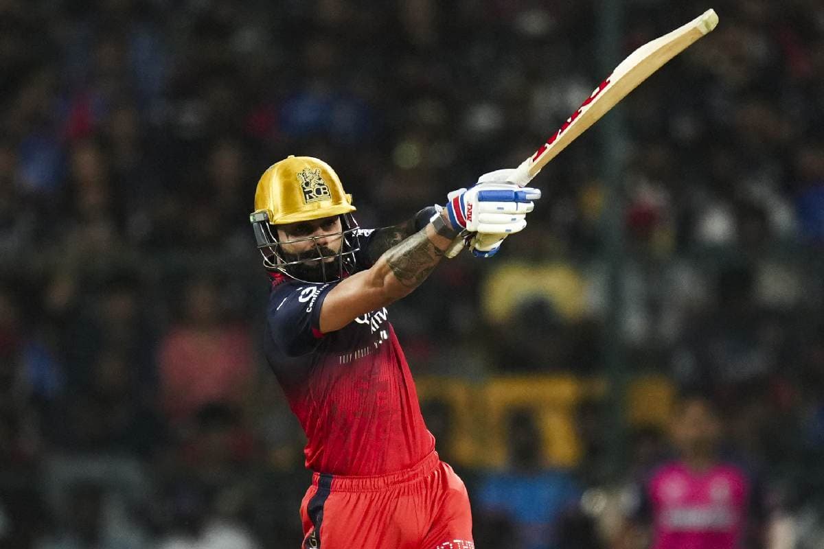 किंग कोहली ने जड़ा सीजन का पांचवां अर्धशतक, RCB ने RR को दिया 206 रनों का लक्ष्य