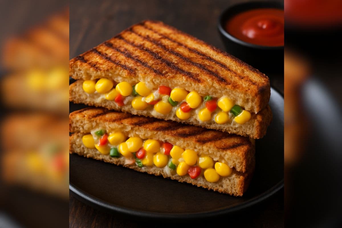 corn sandwich