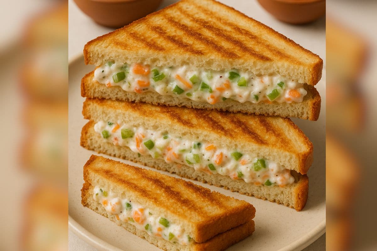 dahi sandwich recipe