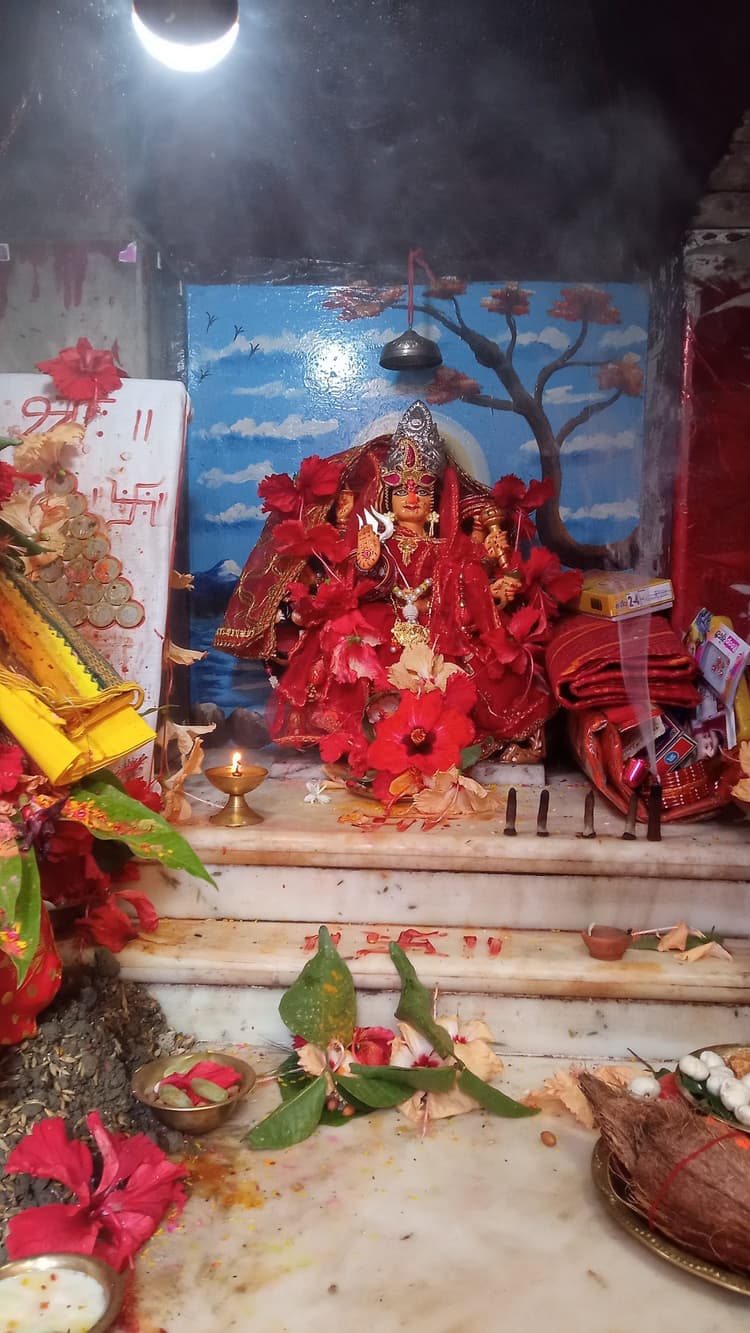 भक्ति के साथ श्रद्धालुओं ने की मां ब्रहमचारिणी की आराधना