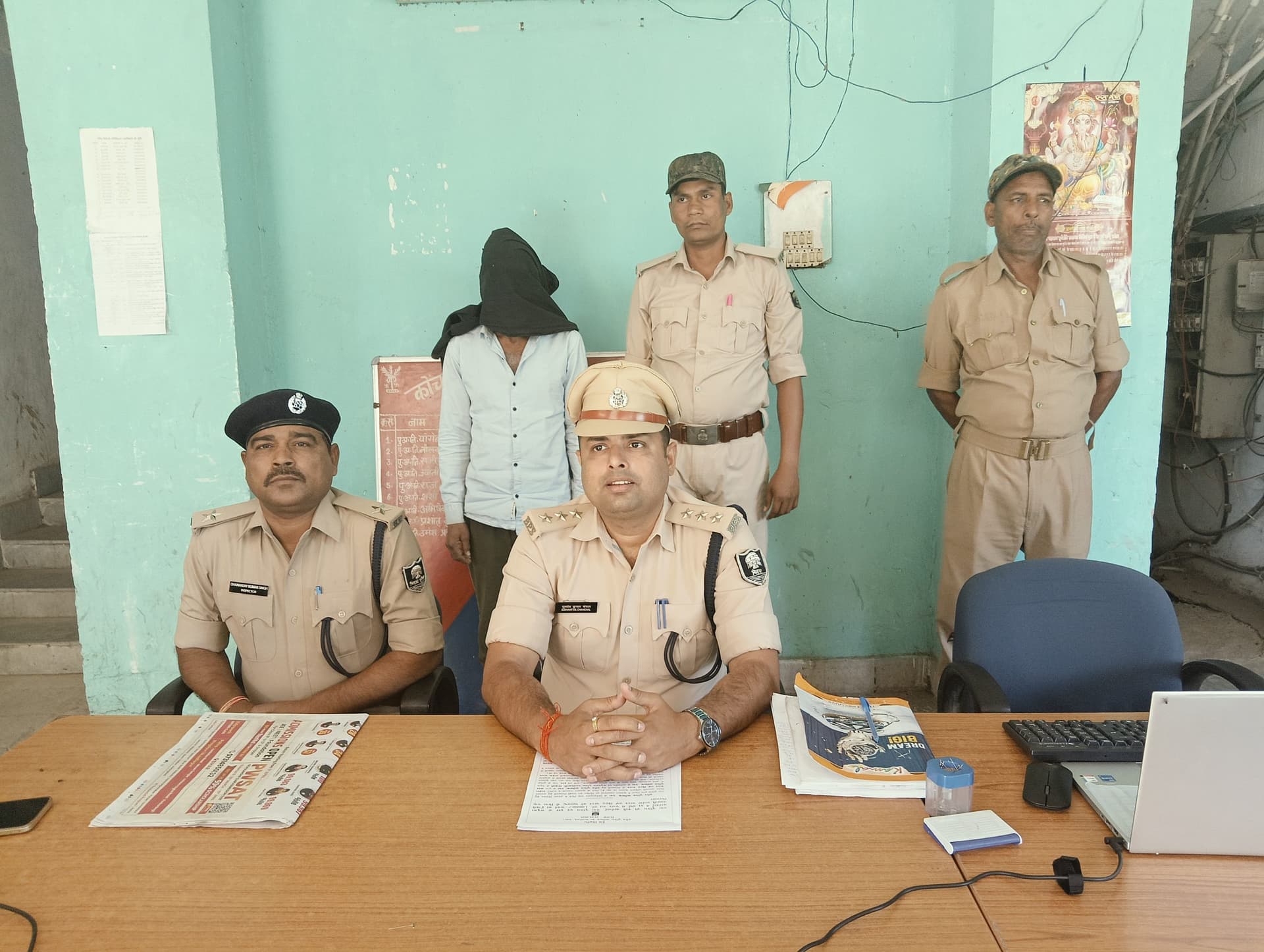 Gaya News : एक लाख का इनामी नक्सली महाराष्ट्र से गिरफ्तार