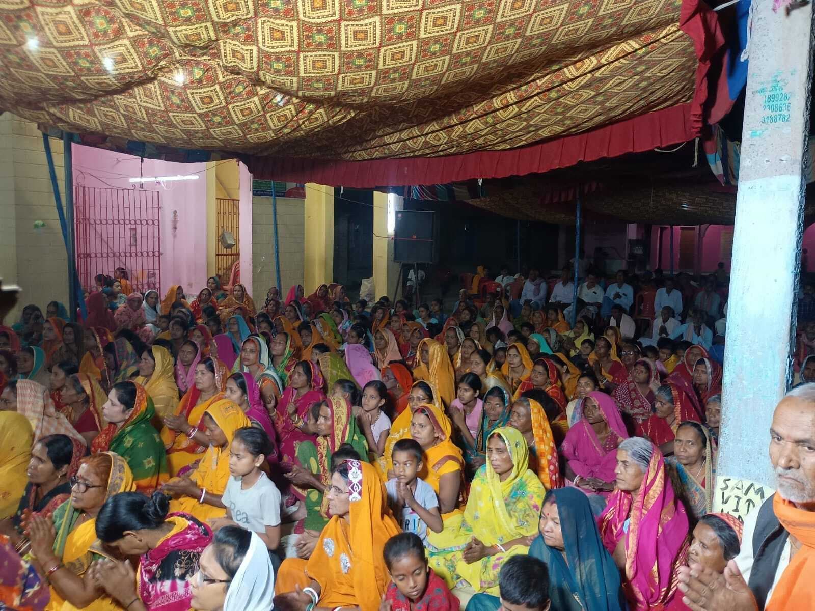 Samastipur News:भगवान श्रीकृष्ण रुकमणी के समस्त श्रद्धालु ने बारात व शादी का आनंद लिया: पं अरुण