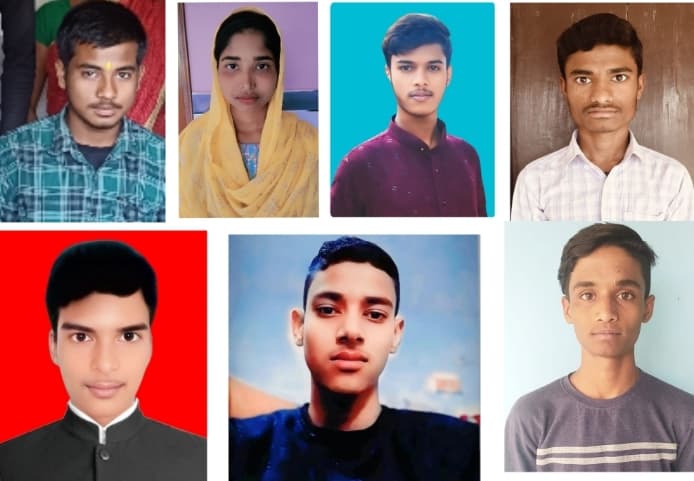 लखनारे के छात्रों ने मैट्रिक परीक्षा में लहराया परचम