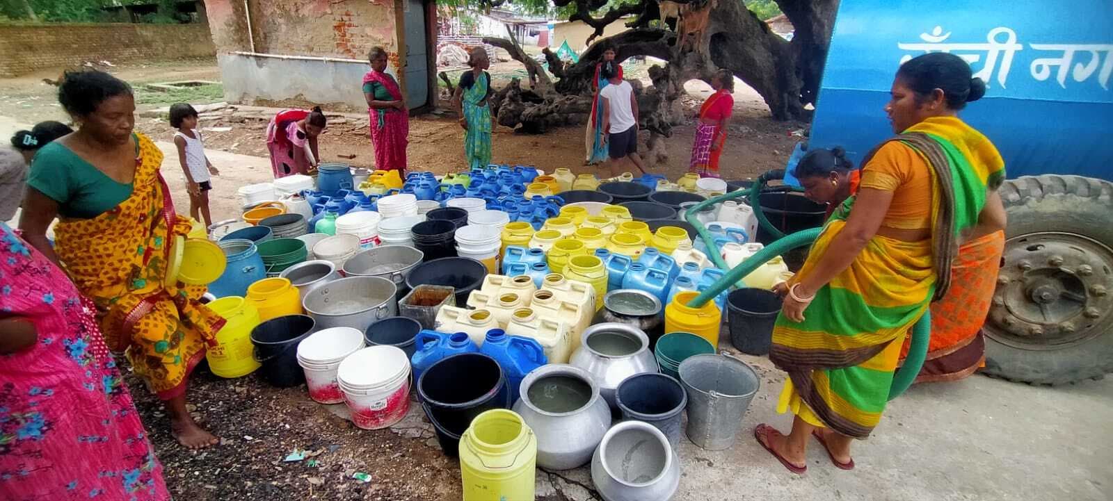 Ranchi News : अप्रैल में ही शहर के 72 स्पॉट पर टैंकर से हो रही जलापूर्ति