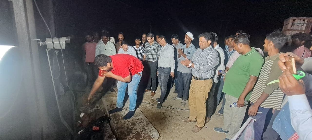 नव निर्मित पावर ग्रीड का ठाकुरगंज में हुआ शुभारंभ