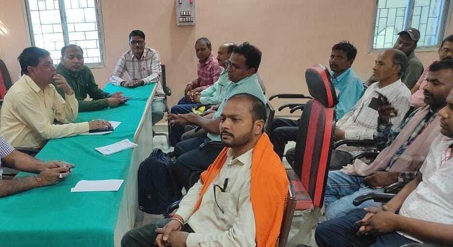 क्रॉप कटिंग को लेकर कृषि कर्मियों को मिला प्रशिक्षण