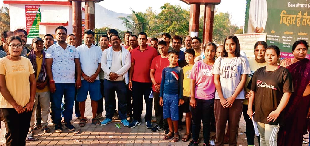 श्यामा सरोवर पार्क में सशुल्क प्रवेश पर मॉर्निंग वाक पर पहुंचे लोगों ने जताया रोष