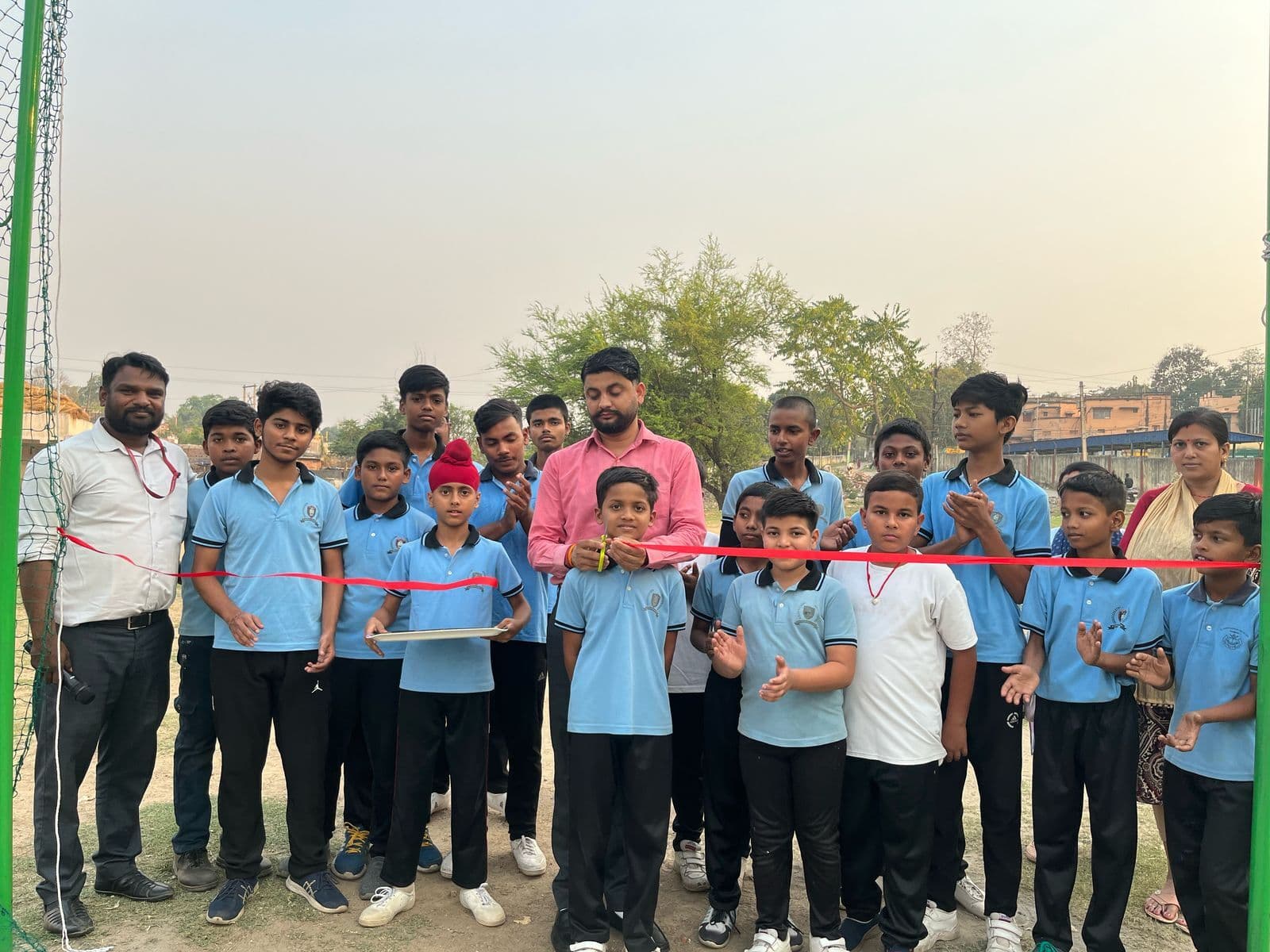 St Xaviers School Khasmahal Cricket centre:  सेंट जेवियर्स स्कूल, खासमहल में क्रिकेट सेंटर की शुरुआत