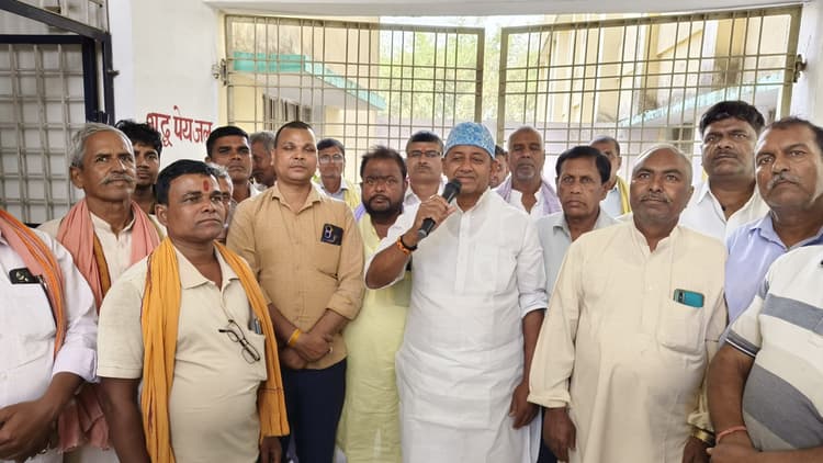 Motihari news : ग्रामीण विकास मंत्री के आगमन को ले जदयू की हुई बैठक