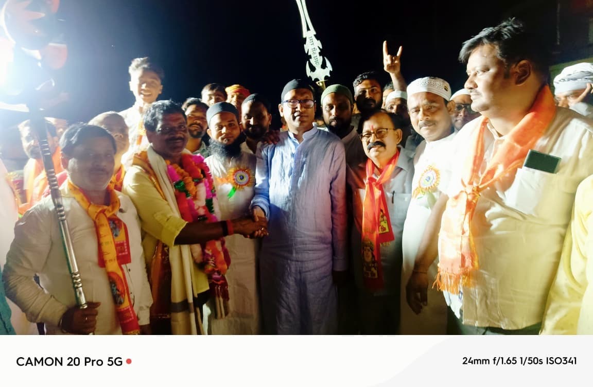 कई संगठनों ने किया मंगलवारी जुलूस का स्वागत