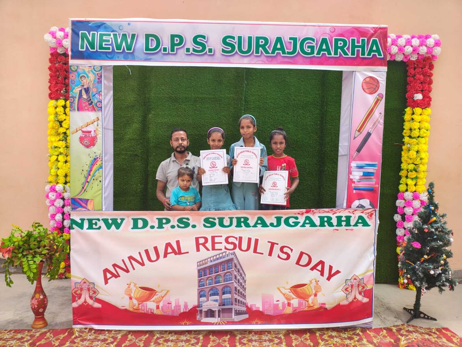 सूर्यगढ़ा के न्यू दिल्ली पब्लिक स्कूल में एनुअल रिजल्ट डे हुआ आयोजन