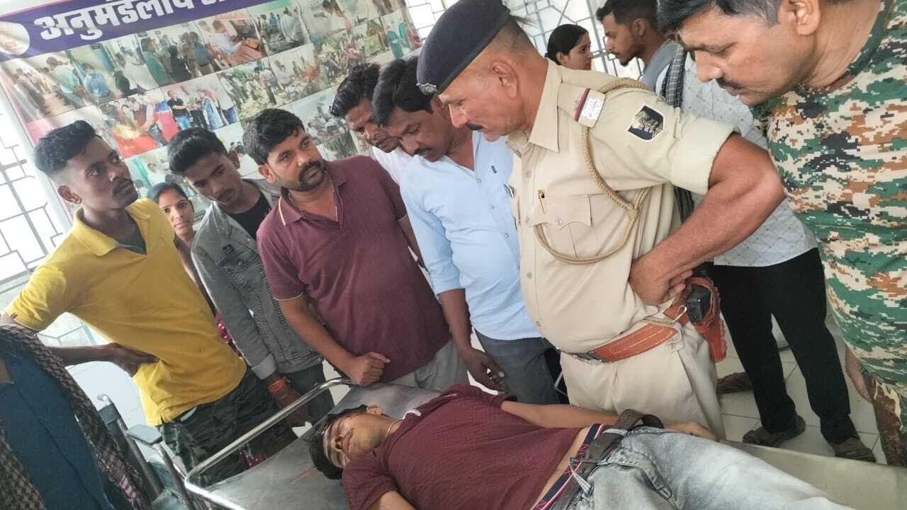 लेलहा चौक पर वाहन की टक्कर से युवक की मौत