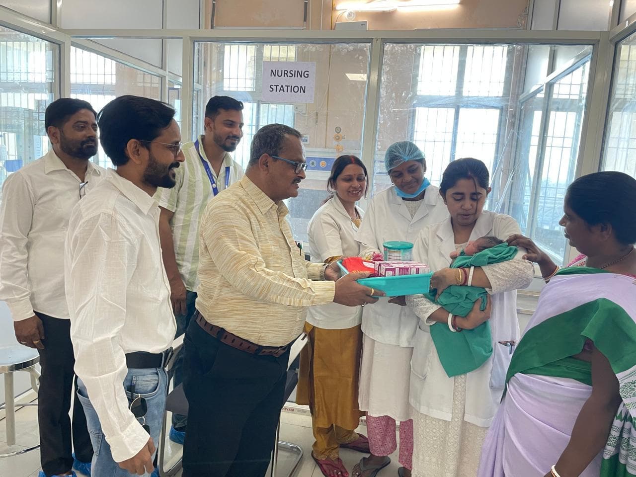 अस्पताल प्रबंधन की सक्रियता से लावारिश नवजात को मिला जीवनदान