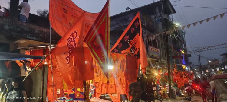 रामनवमी पर  निकलने वाली शोभा यात्रा की तैयारी जोर-शोर से जारी