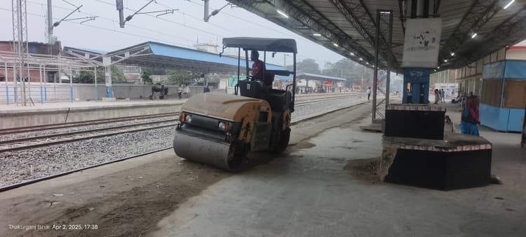 पूसी रेलवे के महाप्रबंधक गलगलिया रेल लाइन आज करेंगे निरीक्षण