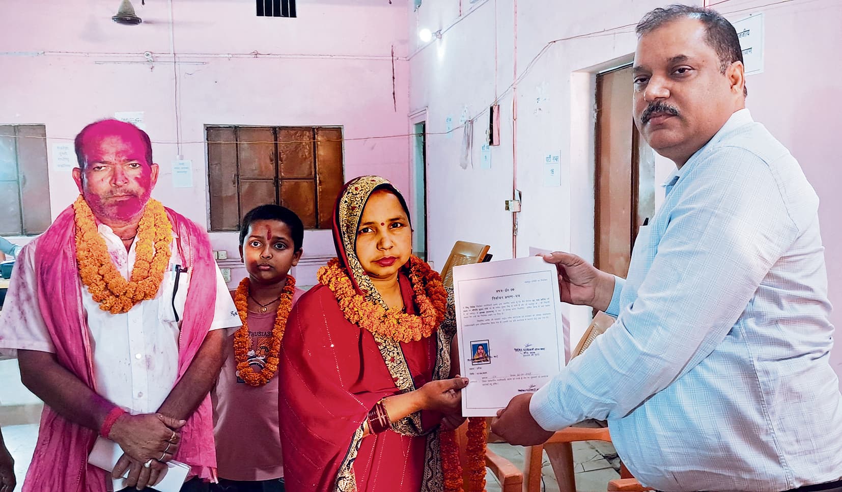 Chhapra News : माधोपुर पंचायत के पैक्स अध्यक्ष चुनाव में सुमन देवी की जीत