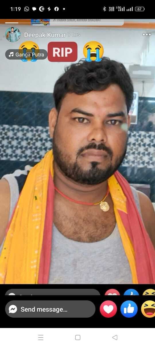 सड़क दुर्घटना में युवक की मौत